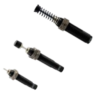 Giảm chấn thủy lực, model: ACA0806-2, chất liệu bằng thép, kích thước ren M8*1.0mm, dài 46mm, hiệu: AIRTAC /缓冲器 /ACA0806-2