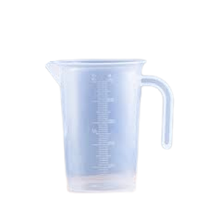 Ca đong có định lượng, chất liệu bằng nhựa PP, dùng trong phòng thí nghiệm, thể tích: 1000ML /量杯