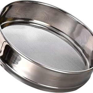 Lưới inox sàng ray bột mịn, quy cách: 20MESH*30cm, chất liệu bằng thép không gỉ, đường kính 30cm, đường kính mắt lưới 0.9mm, hiệu HUA FENG /不锈钢筛网 /20目*30cm