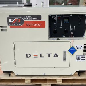 Máy phát điện động cơ Diesel, không dùng cho phòng nổ,một pha, công suất: 7.1kW, đ/áp: 220V/50Hz. Model: DLT10000T. Hiệu: DELTA. NSX: Yixing Huafei Power Technology Co., Ltd. Mới: 100% (mục 9 CO)DLT10000TDELTA